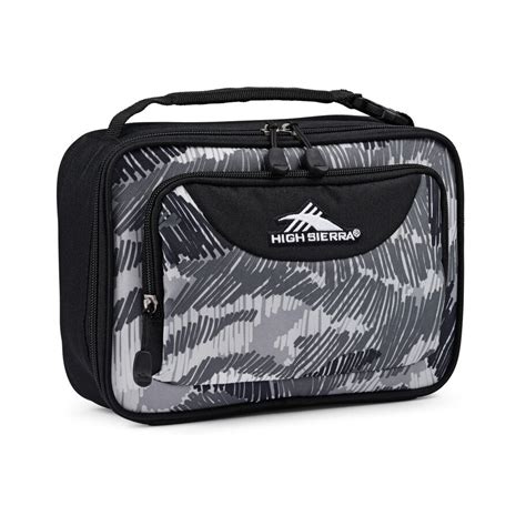 high sierra metallic splatter lunch box|Lunch Bags & Totes .